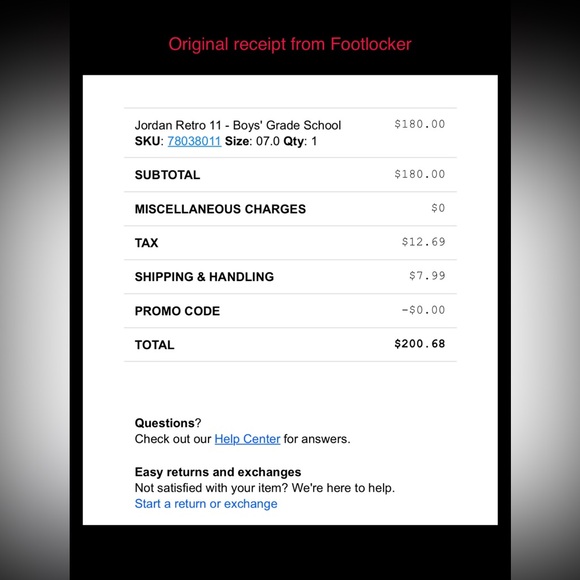 Jordan Retro 11 - Picture 2 of 7